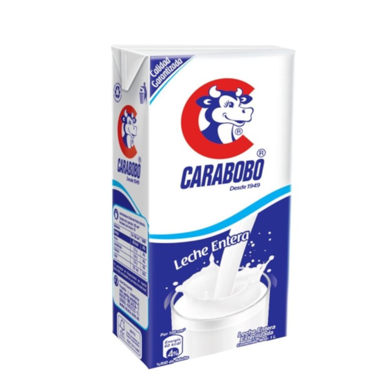 Leche Entera Carabobo 1 L