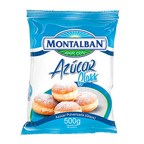 Azúcar Pulverizada Glass Montalban 500g