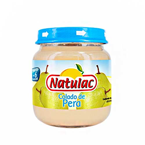 Colado de Pera Natulac 113g