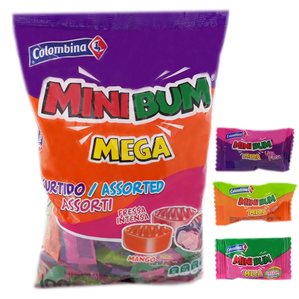 Caramelo Detallado Mini Bum Colombina