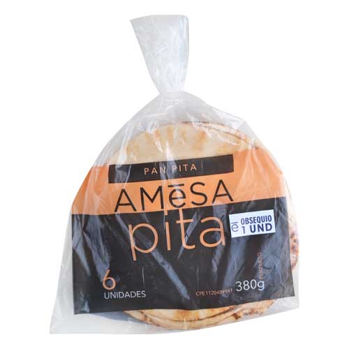 Pan Pita Original Amesa 6 Unidades