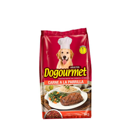 Alimento Completo para Perros Adultos Carne Parrillera Dogourmet 1 Kg