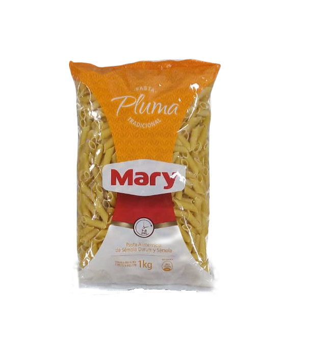 Pasta Pluma Tradicional Mary 1 Kg