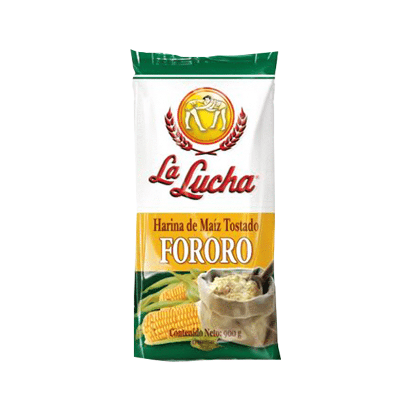 Harina de Maíz tostado Fororo Simple La Lucha 900g