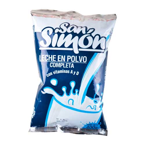 Leche en Polvo Completa 400 gr San Simon