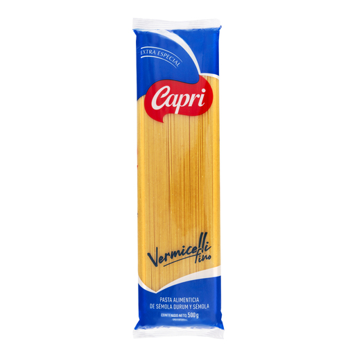 Pasta Extra Especial Vermicelli Capri 500g