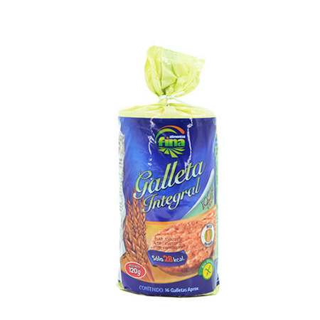 Galleta de Arroz Integral Alimentos Fina 120gr