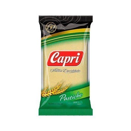 Pasta para Pasticho Capri (6 Laminas) 250gr