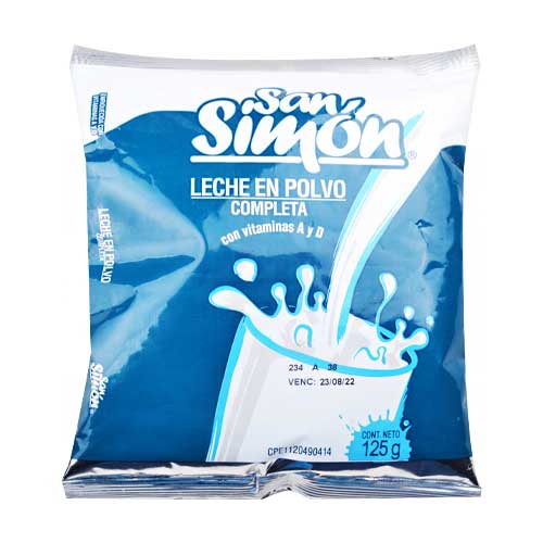 Leche en Polvo Completa San Simón 125gr