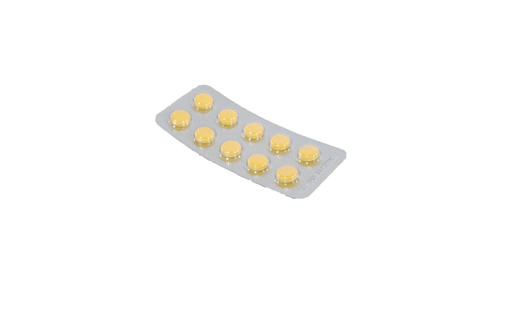 Bisacodilio 5 mg 10 Tabletas Blister
