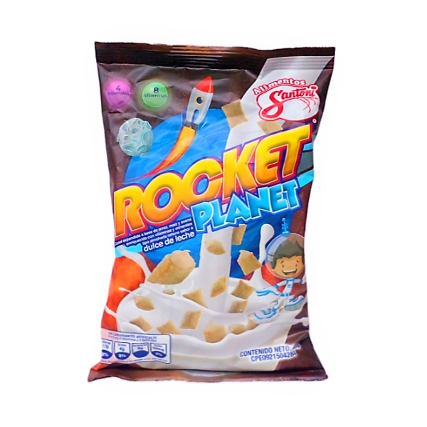 Cereal Dulce de Leche Rocket Planet Santoni 120gr