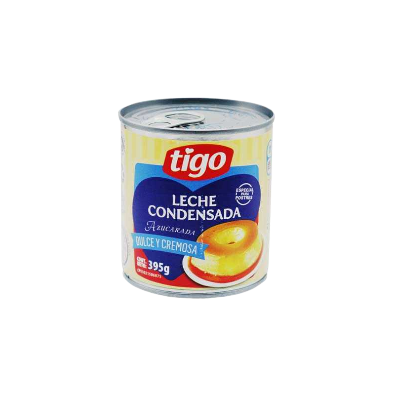 Leche Condensada Lata 395gr Tigo