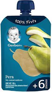 Pouch de Pera 100gr Gerber