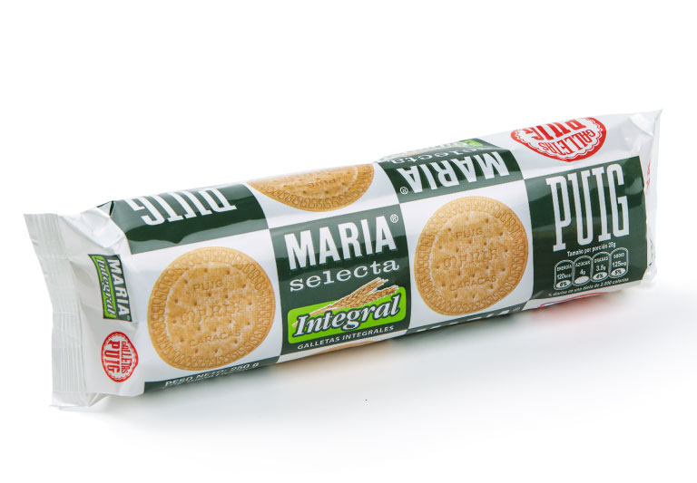 Galleta María Selecta Integral 250gr Puig