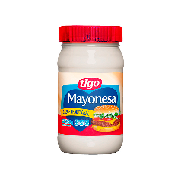 Mayonesa Sabor Tradicional 250gr Tigo