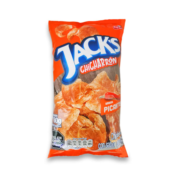 Chicharrón Picante Jack´s 60gr