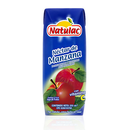 Jugo de Manzana Natulac 250ml