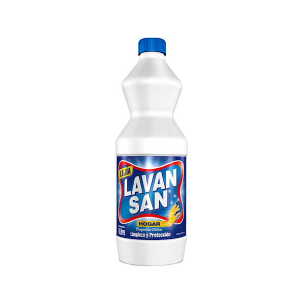 Lejía Lavan San Fragancia Citrica 1L