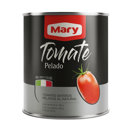 Tomates Pelados Mary 800gr