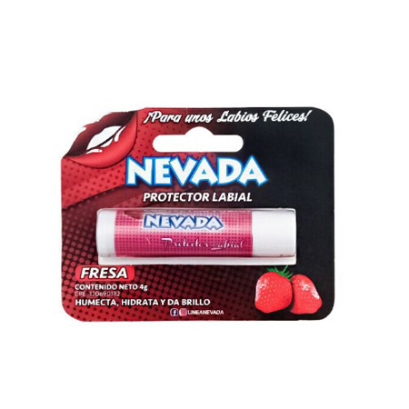 Protector Labial Fresa Nevada 4g
