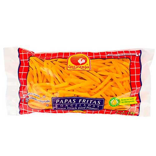 Papas Fritas Congelada La granja 1Kg