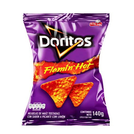 Doritos Flamín Hot Frito Lay 140gr