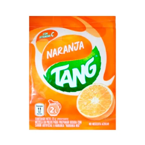 Bebida en Polvo Sabor Naranja Tang 20gr