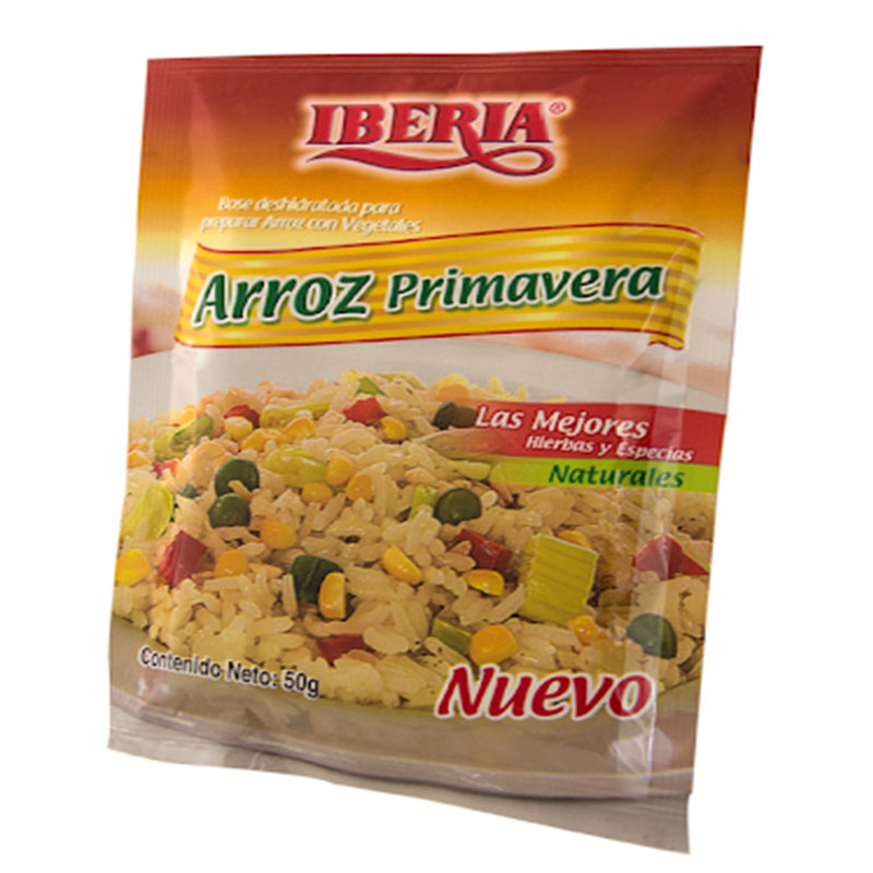 Base Deshidratada de Arroz Primavera 50g Iberia