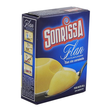 Mezcla para Flan sin Caramelo Sonrissa 46 g