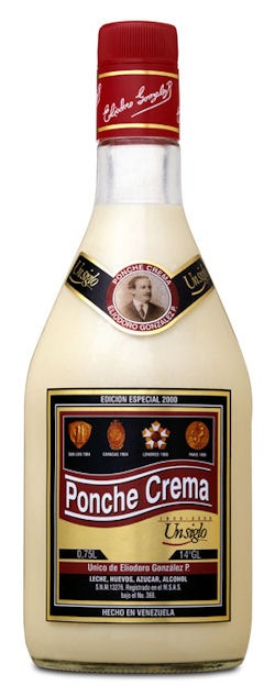 Ponche Crema Eliodoro Gonzalez 0.75 Lt