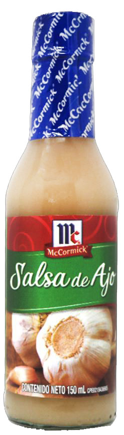 Salsa de Ajo Mc Cormick 150 cm3