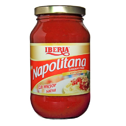 Salsa para Pasta Napolitana Iberia 490 g