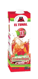 Té Frío con Frutos Rojos El Tunal 1 Lt