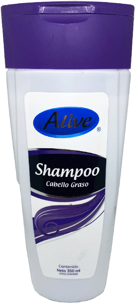 Shampoo Cabello Graso Alive 350 ml