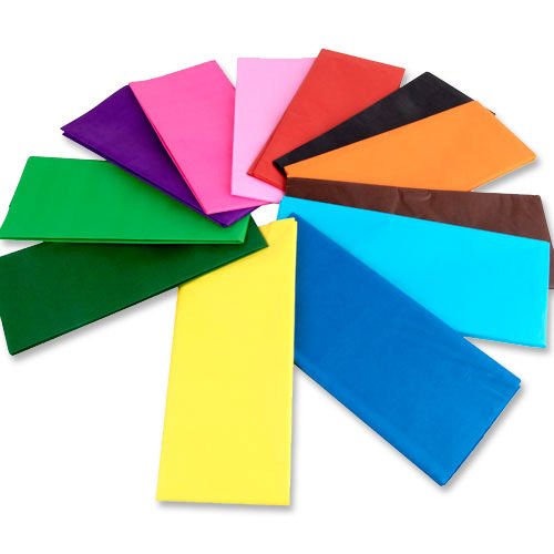 Papel de Seda Colores Variados O.K unidad