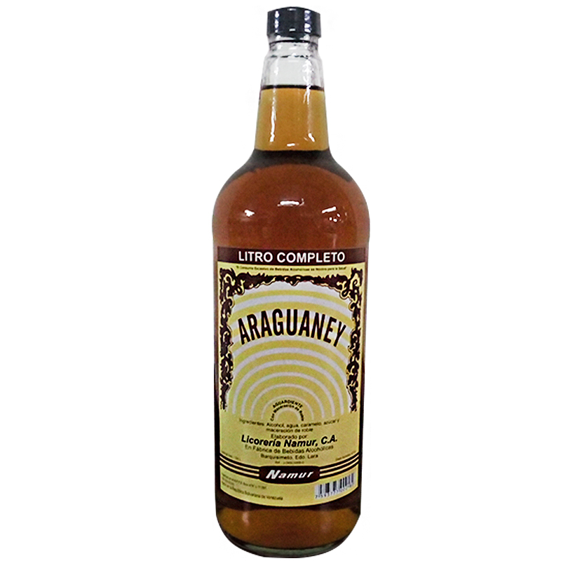 Aguardiente con Maceración de Roble Araguaney 1L