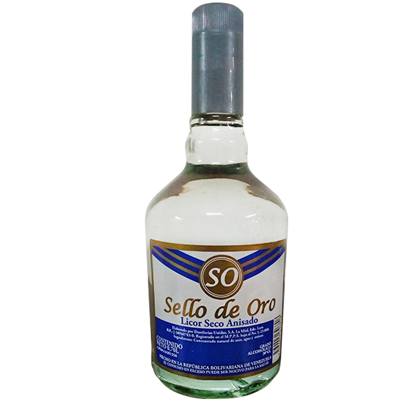 Licor Seco Anisado Sello de Oro 0,70 L