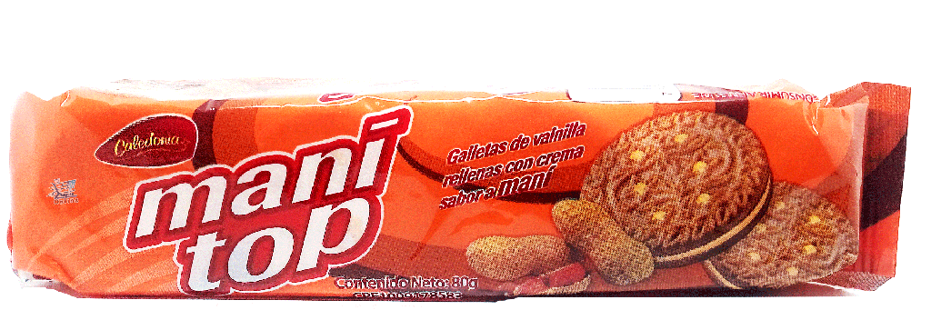 Galletas Maní-Top 80 g