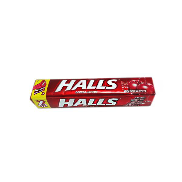 Caramelos Halls Sabor Cereza 9 unid.
