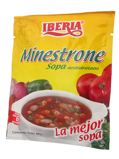 Base Deshidratada para sopa Minestrone 65g Iberia