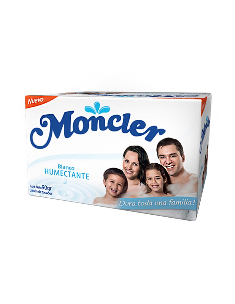 Jabón Humectante en Pastilla Moncler 90 g