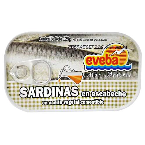 Sardinas en Escabeche Eveba 125 g