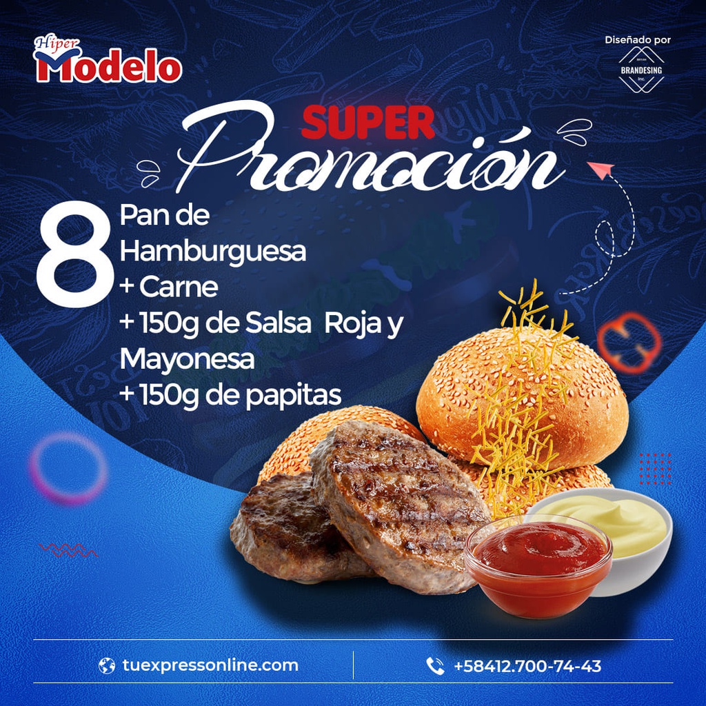 Combo Hamburguesas Familiar