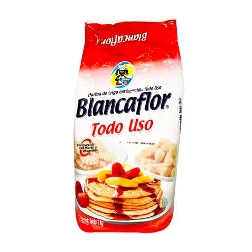 Harina de Trigo Todo uso Blancafor 1kg