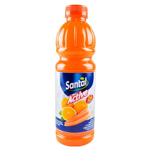 Bebida de Naranja y Zanahoria con vitaminas Santal 500ml