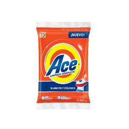 [7500435138758] Detergente en Polvo Blancos y Colores Ace 800g