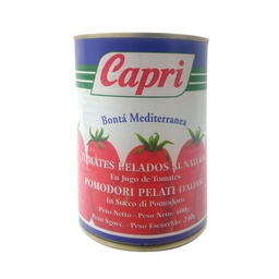 [7591151351019] Tomates Pelados al Natural Capri  400gr