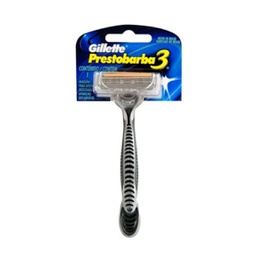 [7702018880409] Afeitadora Desechable Prestobarba 3 Gillette 1 Unidad