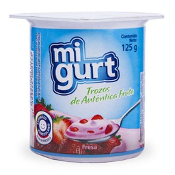 [001583] MI Gurt Trozos de Fresas 125 g