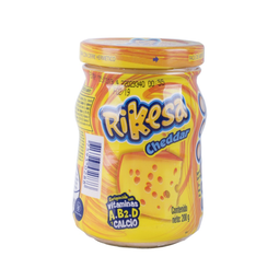 [000823] Queso Fundido Cheddar Rikesa 200 g